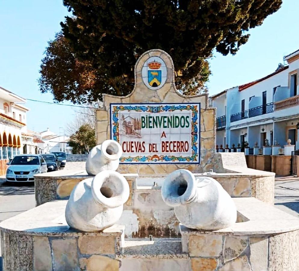 Cuevas del Becerro Casa Blancaヴィラ エクステリア 写真
